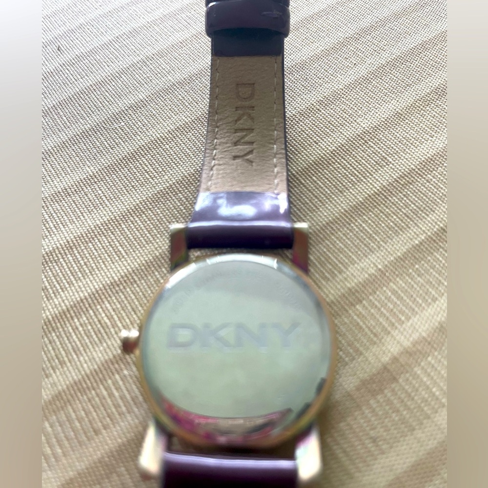DKNY ladies purple watch - Picture 2 of 2